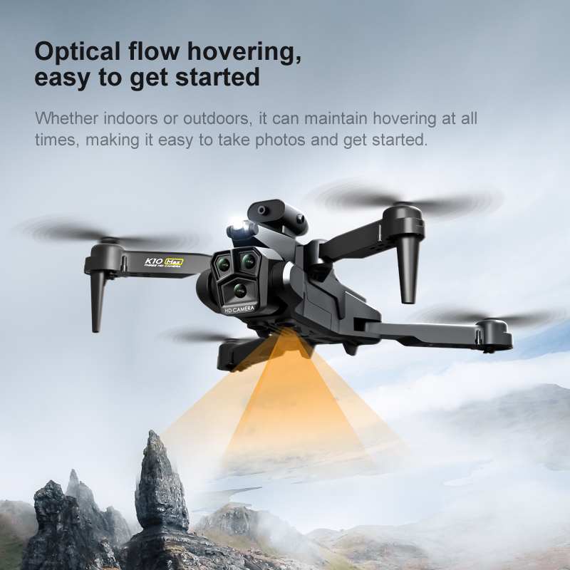 K10 Max RC 드론 HD 4K 비행기 3 카메라  - Drone Camera 4K 리뷰 및 가격